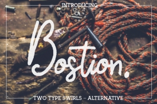 Bostion Font Download