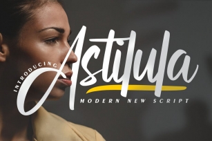 Astilula | Modern New Script Font Font Download