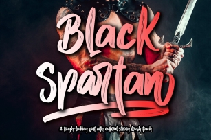 Black Spartan Font Download