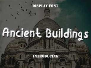 Ancient Buildings Font Download