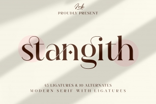 stangith Font Download