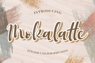Mokalatte - Stylish Script Font Download
