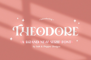 Theodore Serif Font Download