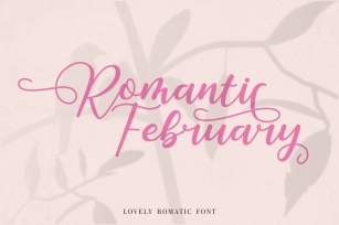 Romantic February Font Download