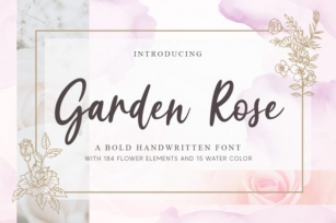 Garden Rose Font Download