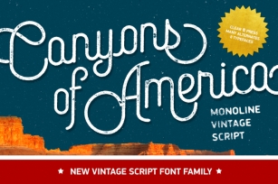 Canyons Font Download