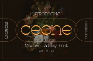 Ceone Font Download