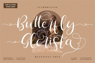 Butterfly Glorista Font Download