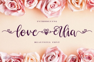 Love Erlia Font Download