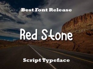 Red Stone Font Download