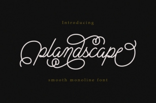 Plandscape Font Download