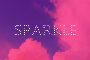 Sparkle in ttf and otf Font Download