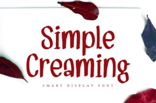 Simple Creaming Font Download