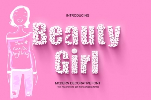 Beautiful Girl Font Download