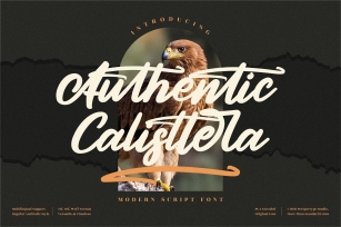 Authentic Calisttera Font Download
