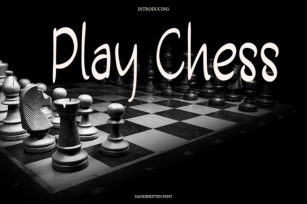 Play Chess Font Download