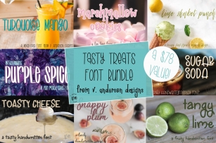 Tasty Treats Bundle Font Download