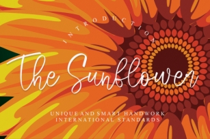 The Sunfalower Font Download