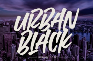 Urban Black Font Download