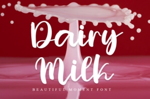 Dairy Milk Font Download