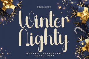 Winter Nighty Font Download