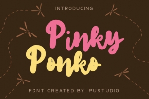 Pinky Ponko Font Download
