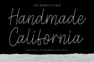 Handmade California Font Download