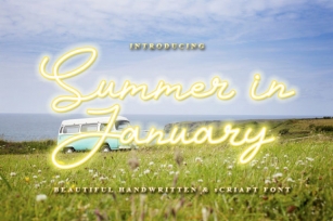Summer in January Font Download