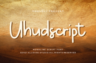 Uhudscript Font Download