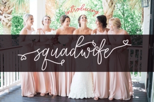 Squadwife Script Font Font Download