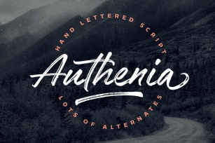 Authenia Font Download