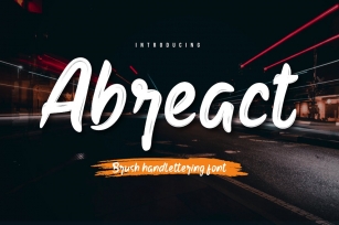 Abreact Font Download