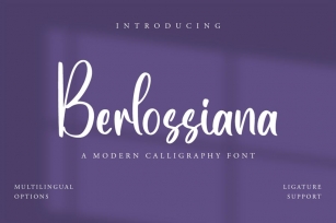 Berlossiana - Instagram Font Font Download