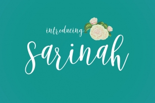 Sarinah Script Font Download