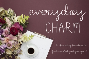Everyday Charm Script Font Font Download