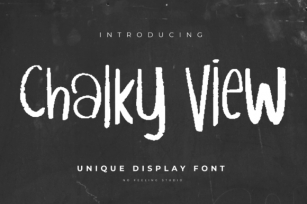Chalky View Font Download