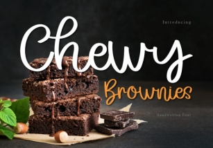Chewy Brownies Font Download
