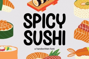 Spicy Sushi Font Download