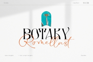 Botaky Romellast Font Download