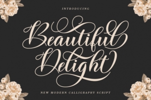 Beautiful Delight Font Download