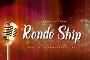 Rondo Ship Font Download