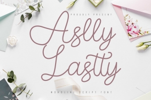 Aslly Lastty Font Download