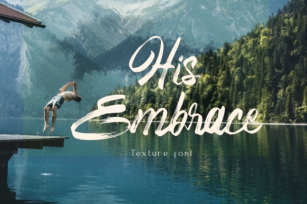 His Embrace Font Download