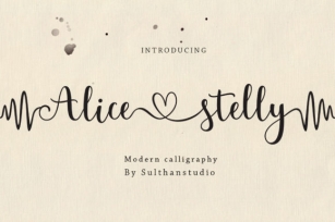 Alice Stelly Font Download