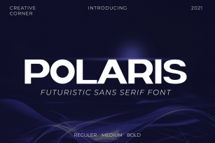 Polaris Futuristic Bold Typeface Font Download