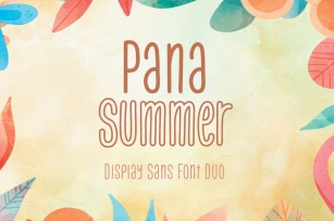 Pana Summer Font Download