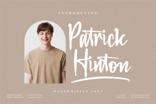 Patrick Hinton Font Download