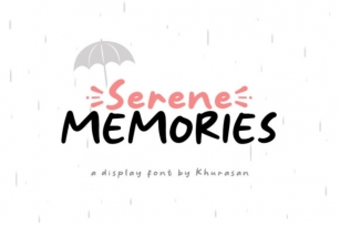 Serene Memories Font Download