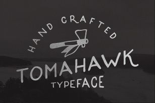 Tomahawk - Vintage Font Font Download