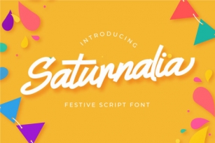 Saturnalia Font Download